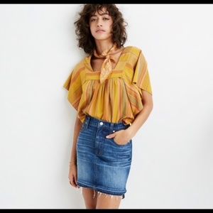 Madewell Denim Skirt